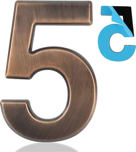 4 metal house letters|4 inch adhesive house numbers.